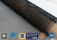4*4 PTFE Coated Fiberglass Mesh Fabric 580GSM Black Tortilla Press Conveyor Belt