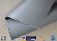 Flame Resistant 510g E-Glass 18OZ Silicone Rubber Coated Fiberglass Fabric