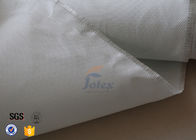 0.5mm White Silicone Coated Fiberglass Fire Blanket For Household