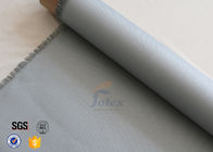 0.45mm PU Coated Glass Fibre Fabric For Welding Blanket 460gsm 39" Cloth