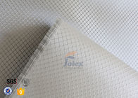Silver Coated Fabric Fire Resistant 0.2mm 220g Aluminized Fiberglass Cloth