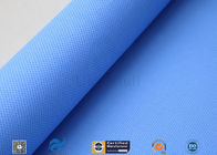 3732 Blue Silicone Coated Fiberglass Fabric Plain Weave High Temperature