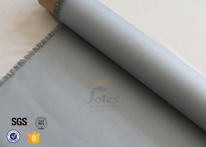 0.45mm PU Coated Glass Fibre Fabric For Welding Blanket 460gsm 39
