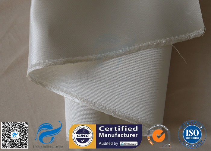 35oz 1.3mm Satin Fiberglass High Silica Fabric For 1200℃ Fire Welding Blanket