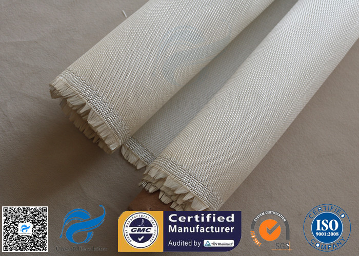 Satin Weave 600gsm 800℃ Fiberglass High Silica Fabric For Heat Insulation