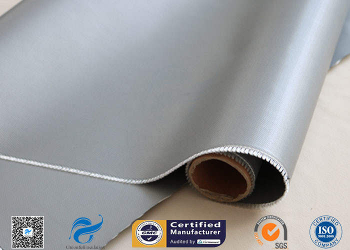 0.55mm Silicone Coated Fiberglass Fabric For Thermal Insulation Jacket