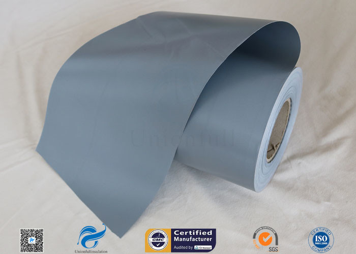 280g Waterproof PVC Coated Fiberglasss Cloth Fabric Heat Resistant Materials